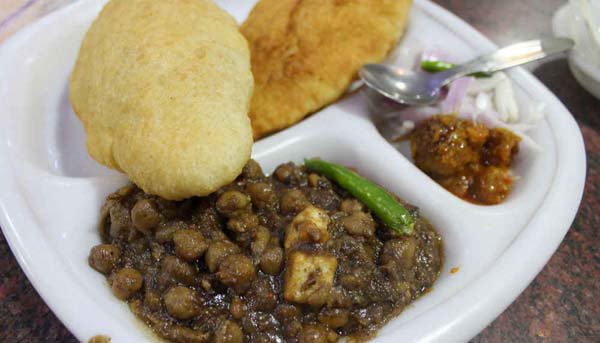 Chole Bhature in Delhi